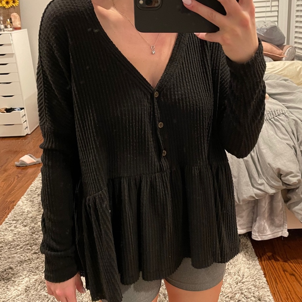 urban outfitters waffle shirt